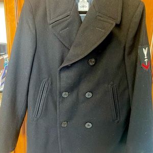 Men’s US Navy Wool Coat